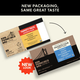 San Francisco Bay French Roast pod for a bold morning cup