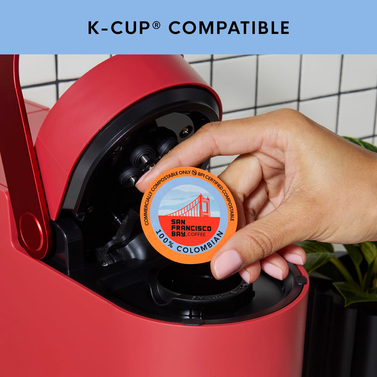 San Francisco Bay kcup pods compatibility with most single-serve brewers.