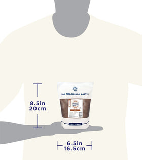 San Francisco Salt Alderwood 2lb bag provides bulk kitchen refills.
