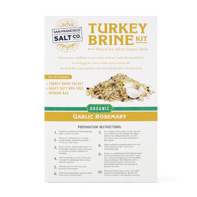 Brining bag BPA-free demonstrates easy, mess-free preparation for turkey