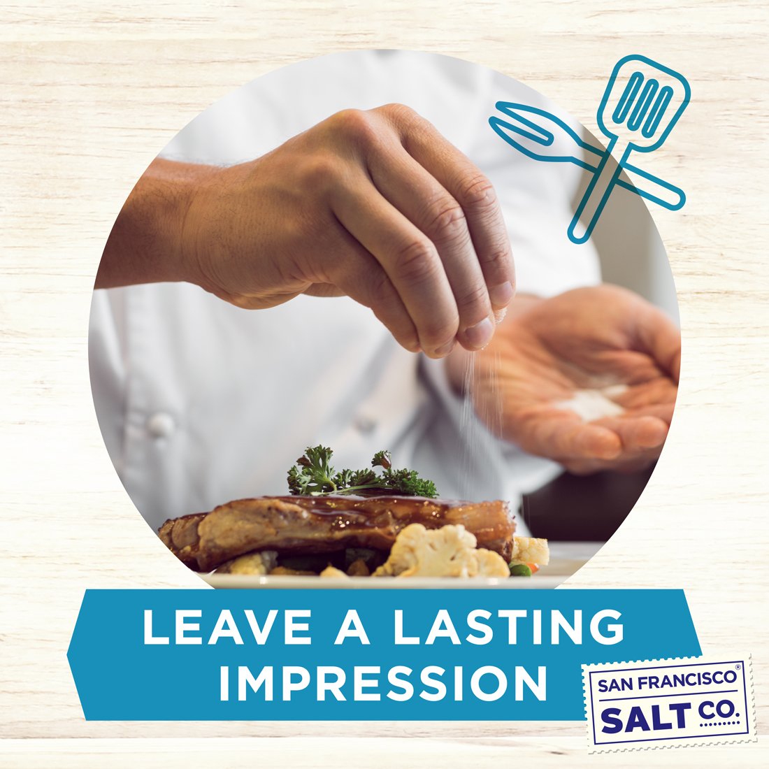 San Francisco Salt Co gourmet sea salt grain medium-coarse shows grinder-ready seasoning options