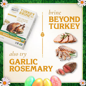 San Francisco Salt Company bag designed for 18–22 lb turkeys