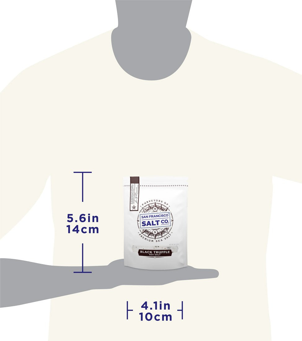 San Francisco Salt Company SQF-certified facility packaging ensures quality.