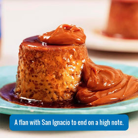 San Ignacio Dulce de Leche near coffee, enriching beverages