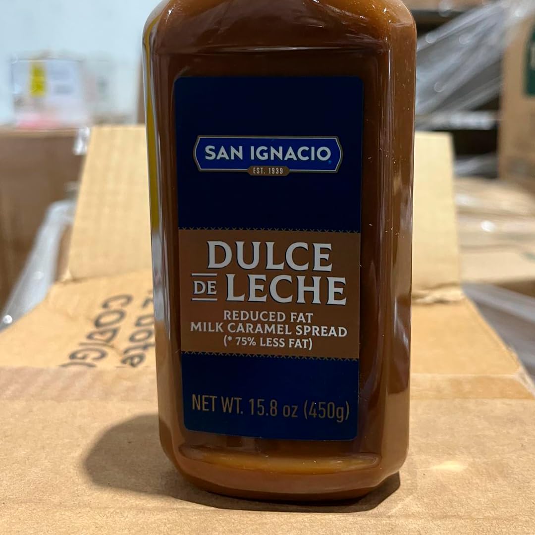 San Ignacio Dulce de Leche spread on toast, creamy breakfast spread