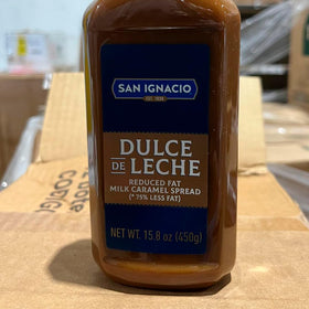 San Ignacio Dulce de Leche spread on toast, creamy breakfast spread