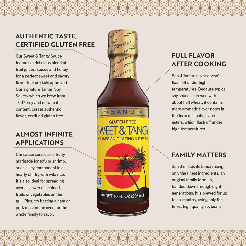 San-J Mongolian bottle closeup reveals rich glaze for savory dinners