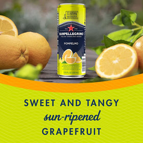 San Pellegrino Limonata can with crisp bubbles for bright refreshment.