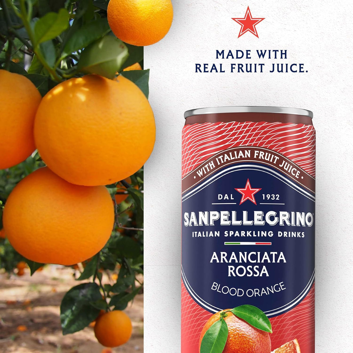 San Pellegrino Prickly Pear sparkling can, unique fruit character for festive gatherings