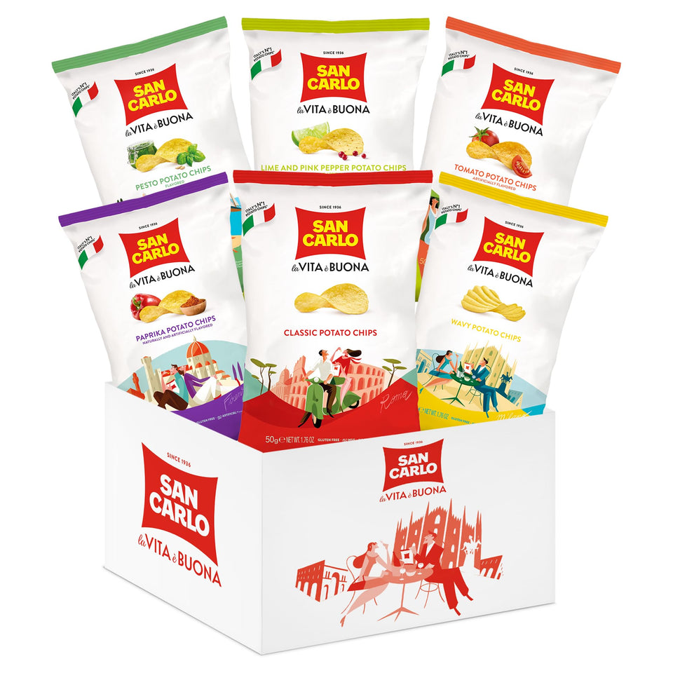 San Carlo Classic chips for everyday snacking and quick satisfaction.
