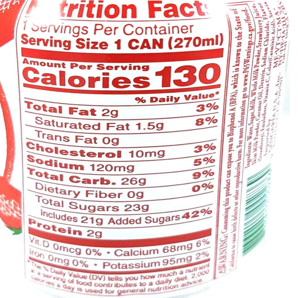 Sangaria Strawberry Milk packshot showing the product and branding for clarity