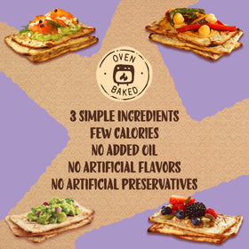 Sanissimo Salmas gluten-free ingredients label on the cracker box