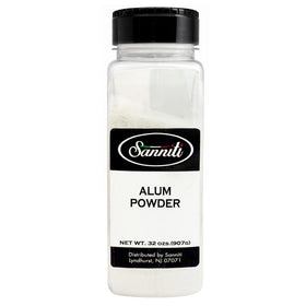Sanniti Alum Powder 32oz jar for crisp, well-textured pickles and preserved produce.