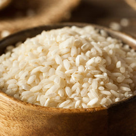 Sanniti Arborio Rice suitable for Venetian squid ink risotto.