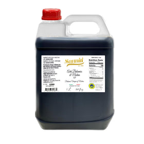 Sanniti Modena balsamic IGP 5L tub close-up rich glaze for finishing dishes