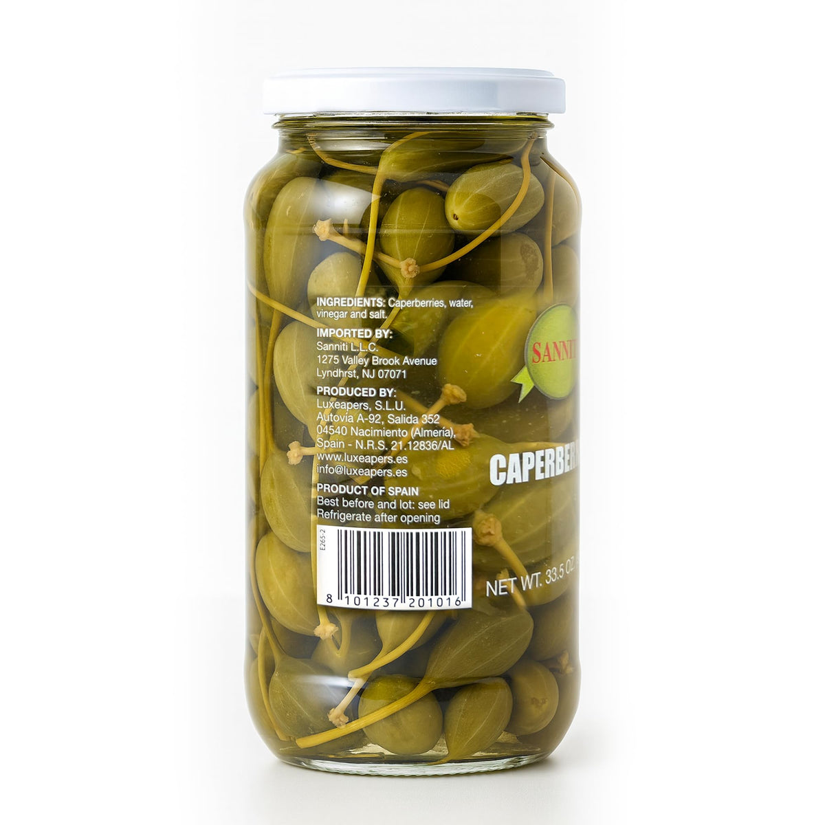 Sanniti caperberries crostini display elevates hors d'oeuvre with bright acidity