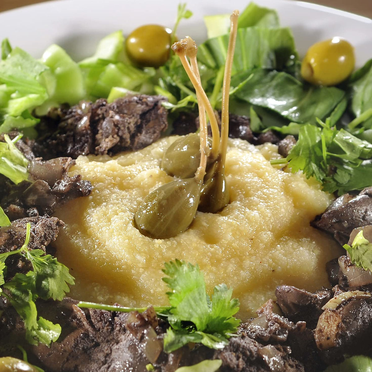 Sanniti Spanish-origin caperberries in brine deliver authentic Mediterranean flavor