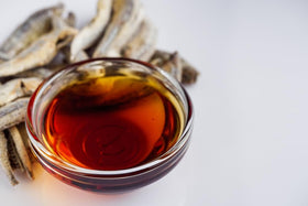 Sanniti Colatura packaging from Italy signals premium quality