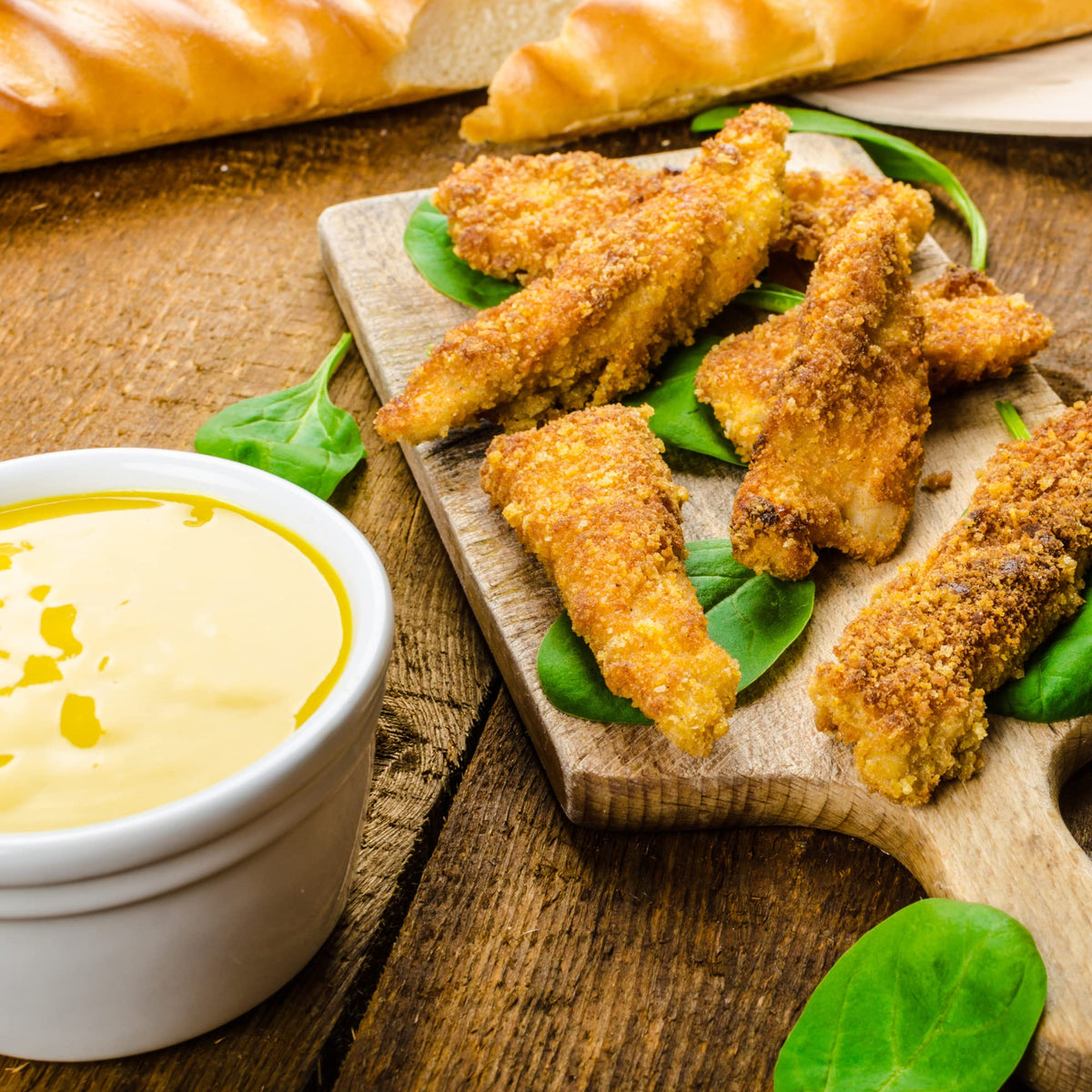 Sanniti Dijon Mustard glaze on roasted meat adds shine