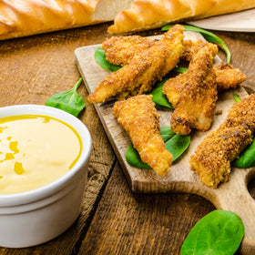 Sanniti Dijon Mustard glaze on roasted meat adds shine
