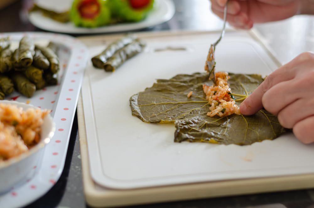 Sanniti Dolmas 70oz packaging, ideal for gatherings