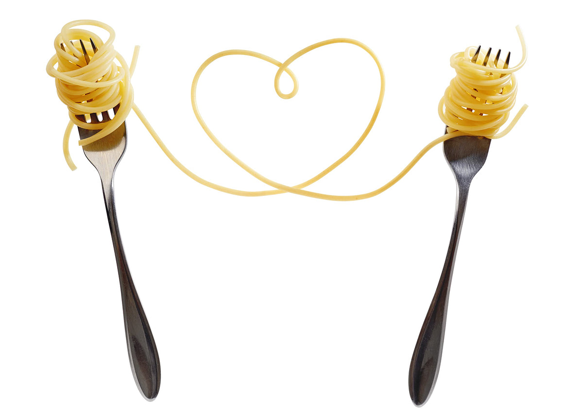 Sanniti dried spaghetti imported from Italy, authentic Italian base.