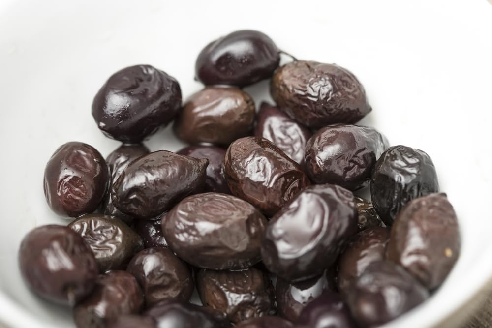 Sanniti dry cured olives from Spain serve as pantry staple.