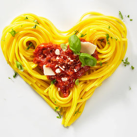 Sanniti european kosher label compliant plant-based pasta choice.