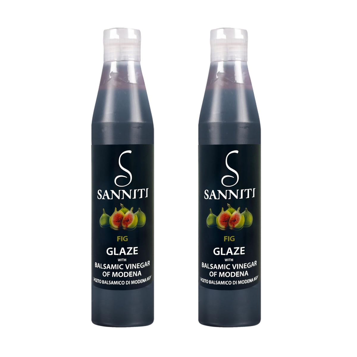 Sanniti Fig Glaze bottle ready for versatile cooking.