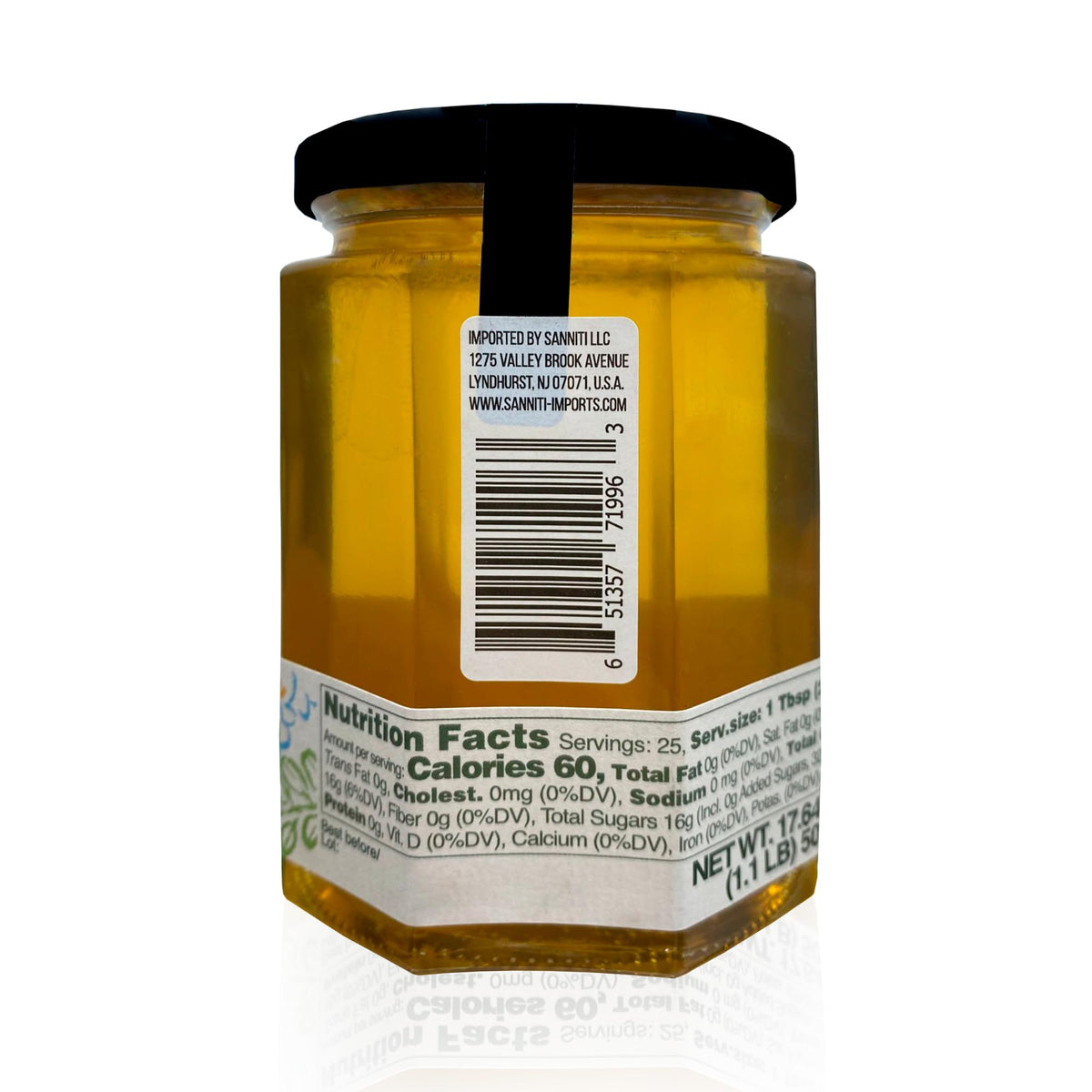 Sanniti Fulmer Acacia honey being poured, delicate floral notes for toast