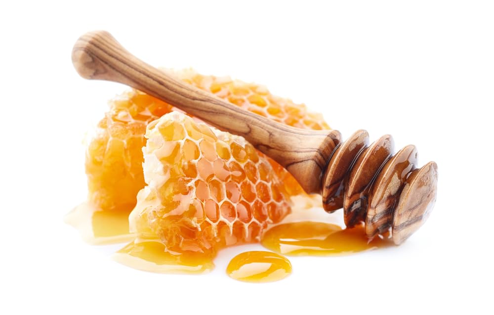 Sanniti Fulmer honeycomb cut vertical profile displaying wax structure.