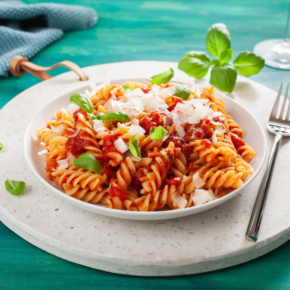 Sanniti fusilli ingredients: corn and rice base for gluten-free cooking