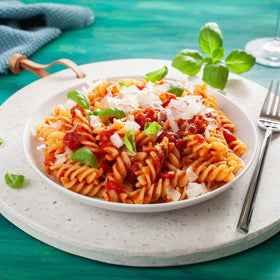 Sanniti fusilli ingredients: corn and rice base for gluten-free cooking