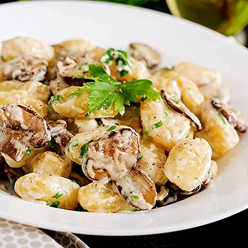 Sanniti gluten free dinner ready bowl with sauce.
