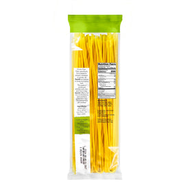 Sanniti spaghetti top-view tomato sauce showing a versatile base for meals.