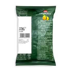 Sanniti Limoncini Frizzanti Italian lemon zest close-up evokes sunny holidays.