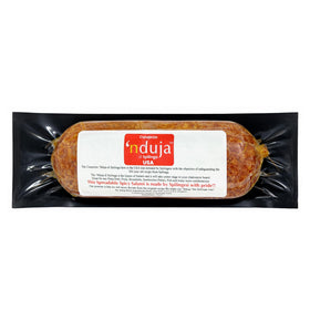 Sanniti Nduja di Spilinga USA spreadable salami in a jar for easy, flavorful appetizers