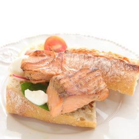 Sanniti salmon highlights omega-3 natural source for daily meals