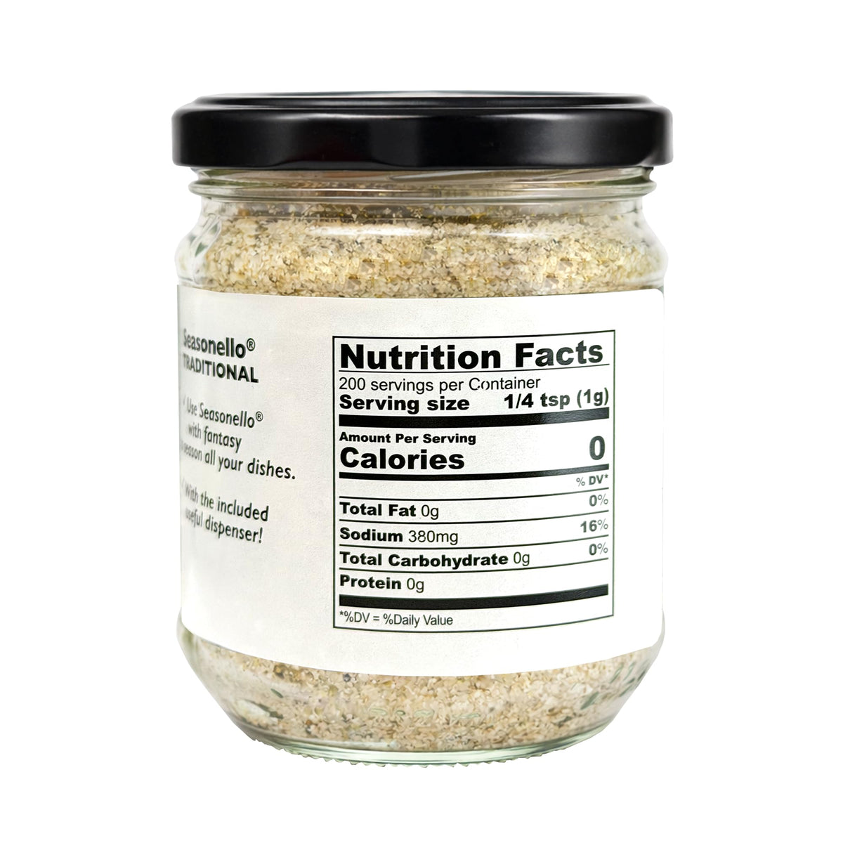 Sanniti Seasonello gluten-free natural mix ideal for clean, versatile seasoning