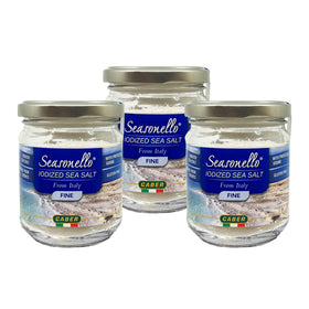 Sanniti Seasonello iodized salt crystals ideal for sauces and soups