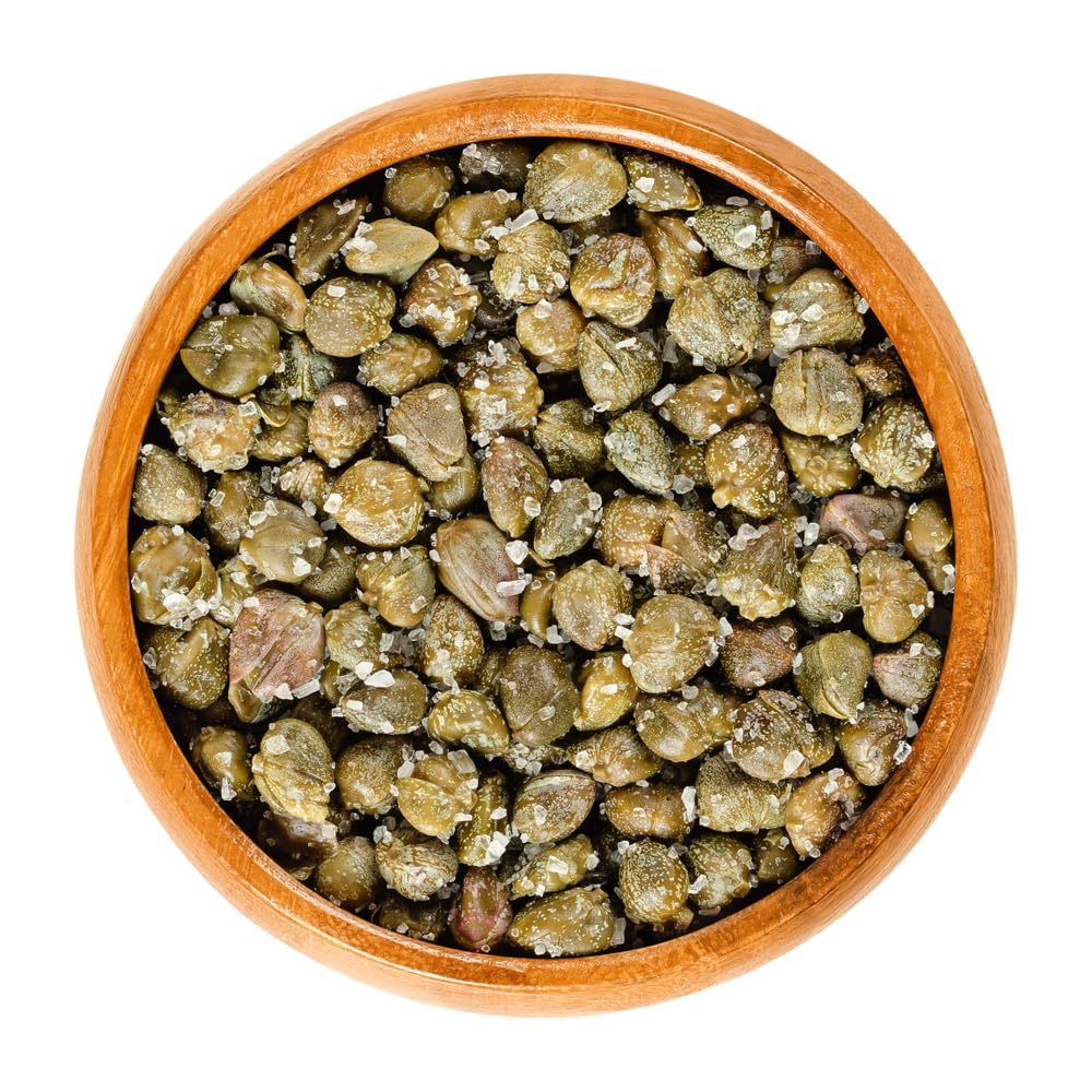Sanniti capers nonpareille with salmon and cream cheese on toast.