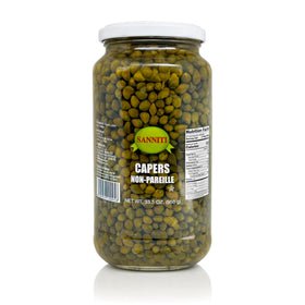 Sanniti Spanish non pareil capers in vinegar brine add briny brightness to dishes
