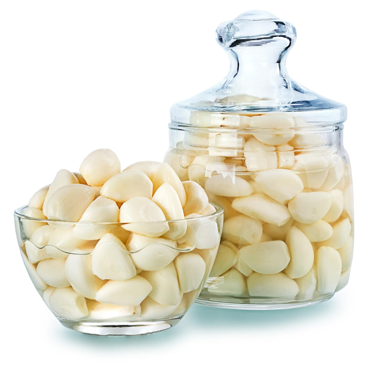 Sanniti Spanish Pickled Garlic with meats elevates savory depth