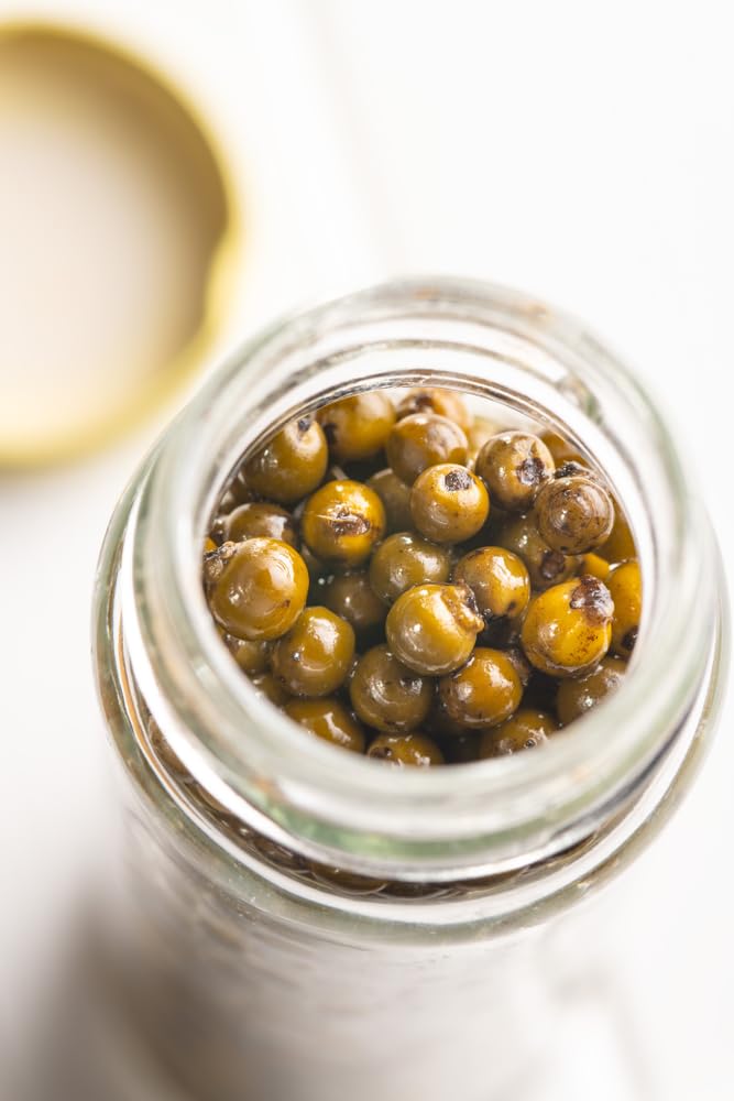 Sanniti versatile peppercorns in brine ready for rubs and dressings