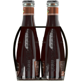 Chilled Chinotto served in a glass with ice, a perfect mid-afternoon pick-me-up.