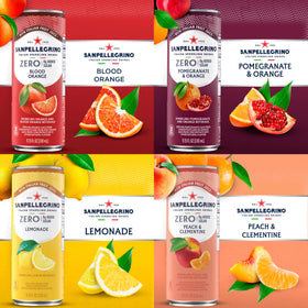 Sanpellegrino Pomegranate Orange can balancing tart and sweet