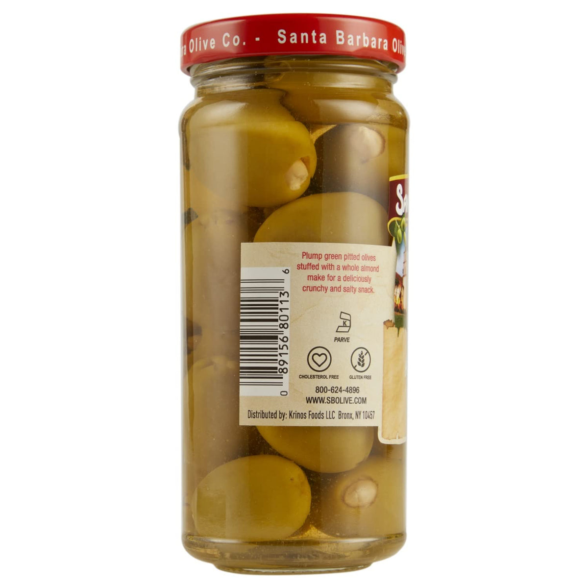 Santa Barbara Olive Co almond-stuffed olives served with cheese board