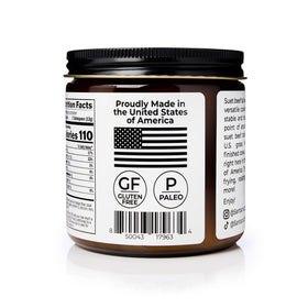 Santa Cruz Paleo beef tallow works as lip balm and moisturizer to hydrate skin.