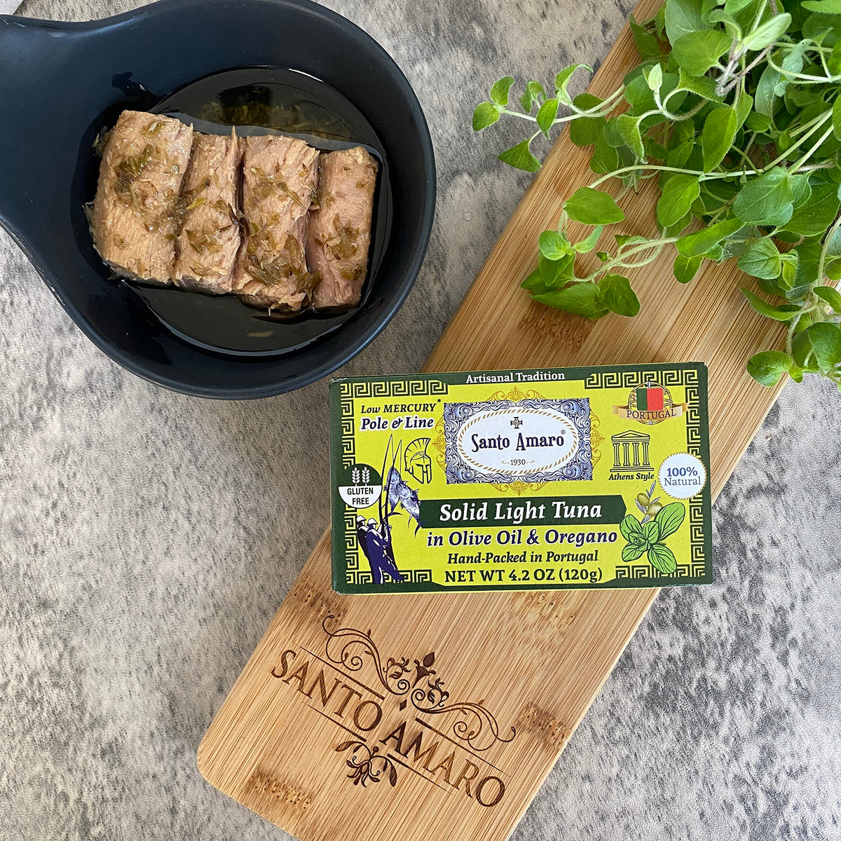Natural Ginger Bali Style tuna with zesty roots for vibrant meals.