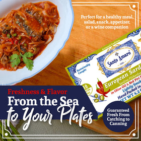 Santo Amaro opened can ready to serve as quick meal